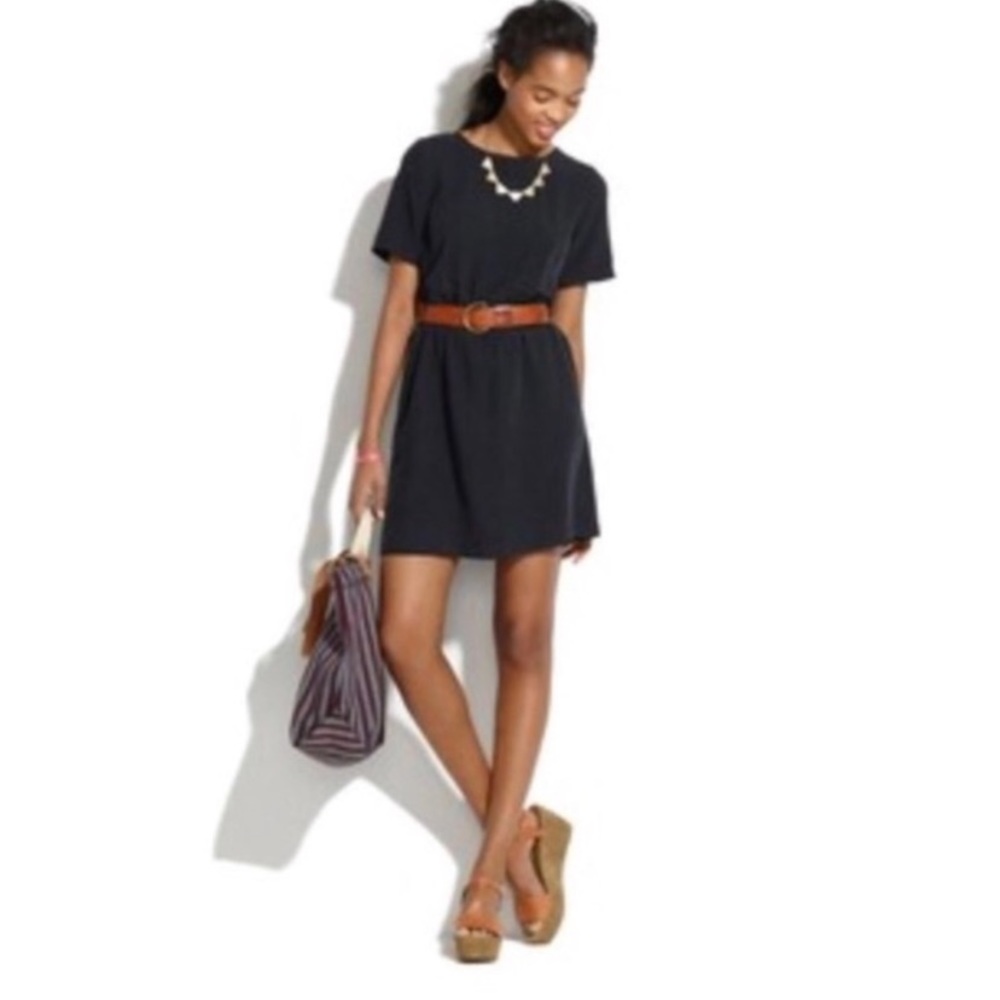 LAST CHANCE Madewell Scenic View Silk dress